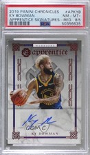 2019-20 Panini Chronicles Apprentice Signatures Red Ky Bowman PSA 8.5 Auto 8d2