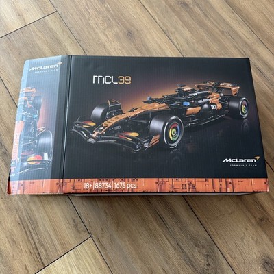McLaren MCL39 F1 Auto 1675 Teile Bausteine Montagesteine NUR LEERKARTON
