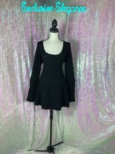 Loveshackfancy Lavender Dress Black Mini Dress Sz XXL AUTHENTIC NWT