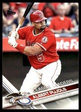 Albert Pujols 2017 Topps  #322 Los Angeles Angels MLB READ FREE SHIPPING