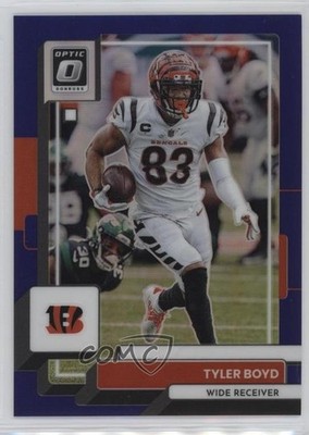 2022 Panini Donruss Optic Purple Prizm 32/50 Tyler Boyd #43 14gy