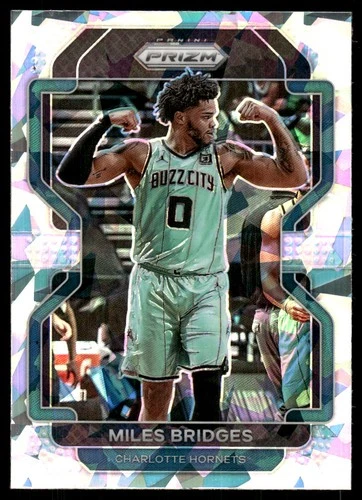 Miles Bridges 2021-22 Panini Prizm #132 Hornets Insert ? SEE SCAN! FREE SHIP