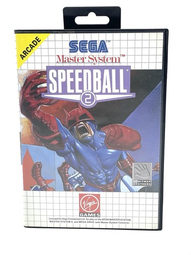1992 #SEGA MASTER SYSTEM PAL SPEEDBALL SPEED BALL 2 II BRUTAL NEW IN BOX DE - Picture 1 of 4