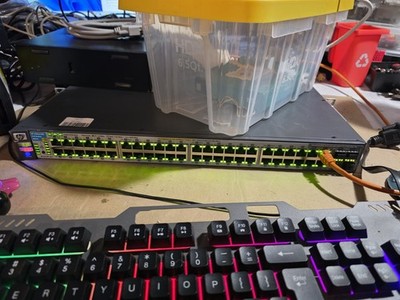 HP ProCurve 3500yl-48G J8693A 48-Port Gigabit PoE L3 Managed Switch Tested