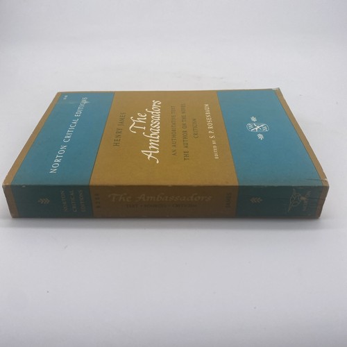 The Ambassadors By Henry James 1964 Norton Paperback Vintage - Picture 3 of 5