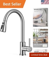 Effortless Installation Kitchen Faucet with 20" Pull-Down Hose for Extreme