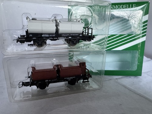 Sachsenmodelle 14106  ++   Kalkkübelwagen Set der DB   ++  NEU  in OVP | Zustand: Neu