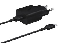 Samsung EP-T1510 SchnellladegeräT Mit Usb-C-Kabel Schwarz EP-T1510XBEGEU