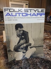 Folk Style Autoharp Instruction Method for Playing Accompanying Songs Taussig