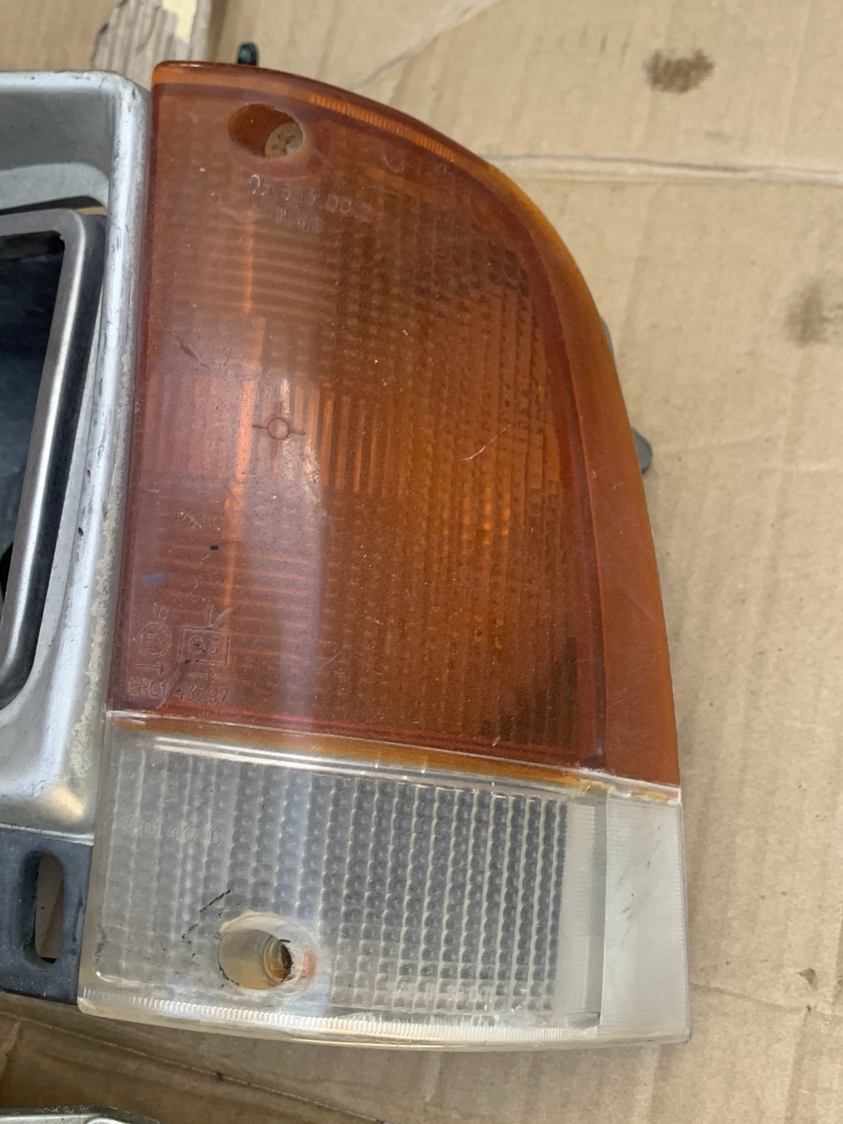 MASERATI BITURBO 228 HEADLIGHT HEAD LIGHT BUCKETS BEZEL TRIM LEFT RIGHT PAIR