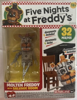 Five Nights at Freddy s  Molten Freddy With Salvage Room Minifigure Building Set
