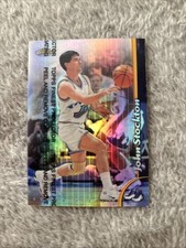 JOHN STOCKTON--1998-99 Finest Refractor #33--(Peel still on!!!)
