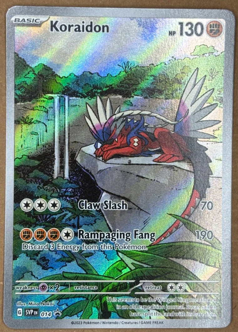 Koraidon 014 Sv: Scarlet & Violet Promo Cards Holo