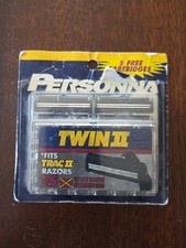 Personna Twin II 15 pack Razor Blades. Fits Trac II Razors. OpenBox 12New/Unused 0.97 per gallon