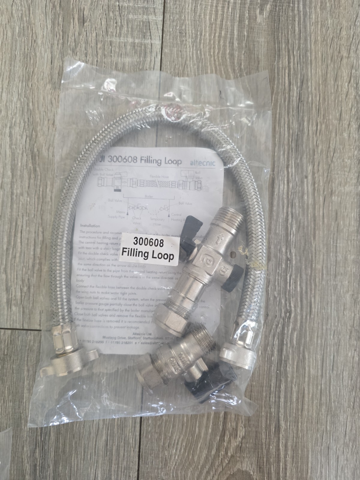 Altecnic Filling Loop 300608