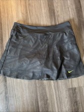 Nike athletic skirts skirt girls XL gray mesh tennis golf casual summer sports