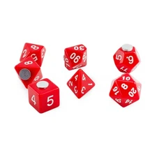 Toy Vault Fudge Dice Fridge Magnet Dice Set (7) SW (New)