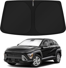Windshield Sun Shade For 2024-2026 Hyundai Kona Custom Fit Foldable Na