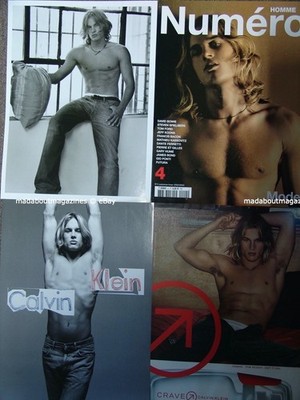 CLIPPINGS - TRAVIS FIMMEL  & others, Steven Klein, Inez & Vinoodh, Calvin, 14 PG