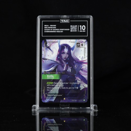 Irelia, Fervent graded TAG 10 for sale on eBay