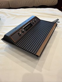 Atari 2600 System Bundle Console 26 Games 2 Joystick Paddles OEM Power WORKS!