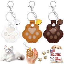 3Pcs Dog Hair Keychain Pet Fur Keepsake Cat Pet Hair Keychain with Bell