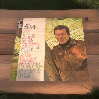 Andy Williams Born Free Columbia CS 9480 12'' Black Vinyl LP 360 Sound Stereo Pop