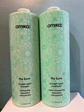 Amika The Kure Strength Repair Shampoo Conditioner 33.8oz New Authentic