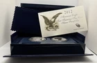 2012 S Two Coin Silver Proof Set American Eagle San Francisco OGP COA US Mint