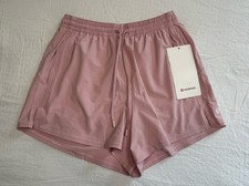 Lululemon Pace Rival High-Rise Short 3" Pink Haze Size 6 Lined Running Shorts