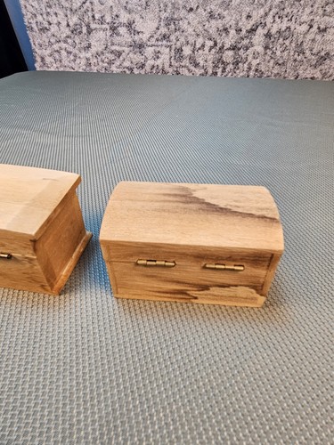 2 cajas pequeñas de madera 3x2x2" - Imagen 7 de 8