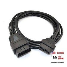 9.8ft 3M OBD 2 OBD II 16 Pin Car Male to Female Extension Cable Diagnostic