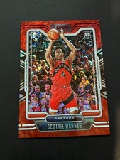 2021-22 Panini Chronicles Asia SCOTTIE BARNES RC Rookie Playbook 75th Red /88