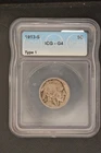 1913-S Type One G 4 IGC Certified Buffalo Nickel