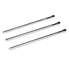 1/4" Drive 10" Socket Extension Set (Three Pack)
