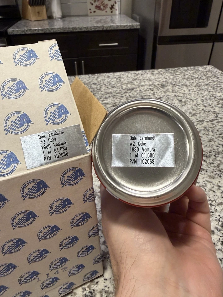 Dale Earnhardt #2 1980 Coke Pontiac Ventura 1:64 Scale Coke Can Car - Image 3 of 4