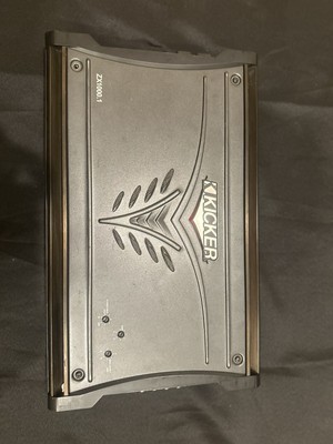 Kicker ZX1000.1 1000 Watt RMS Class D Monoblock ZX Series