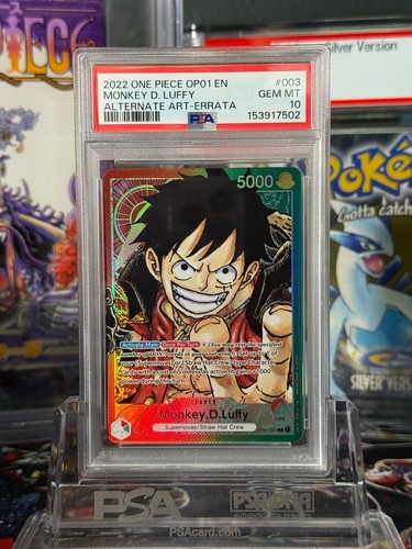 Monkey.D.Luffy (Parallel) graded PSA 10 for sale on eBay