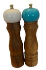 Pioneer Woman Wood Salt & Pepper Grinder Mill Set 8.5" 