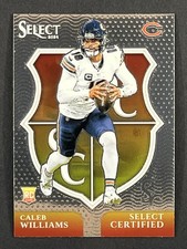 Panini 2024 Select Certified Caleb Williams #1 Chicago Bears Rookie Card