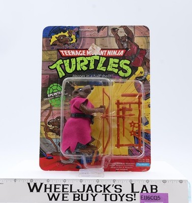 Splinter 10-Back Teenage Mutant Ninja Turtles TMNT 1988 Playmates NEW SEALED