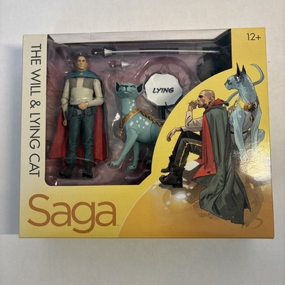 Saga The Will and Lying Cat Action Figures 2-Pack Skybound McFarlane Toys Sealed