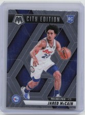 Jared McCain City Edition Panini Mosaic #277 NM Rated Rookie