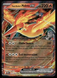 Team Rocket's Moltres ex 031/182 Destined Rivals