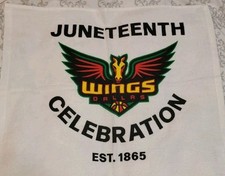 WNBA Dallas Wings.- Juneteenth Rally Towel