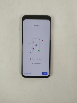 Google Pixel 4 G020I Smartphone 64 GB Android 10 Verizon Only Schwarz 4G Wi-Fi