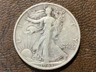 1943-S Walking Liberty Half Dollar, 90% Silver, Free Shipping.