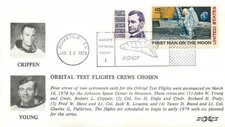 Space Cover, Orbital Test Flights Crews Chosen, Crippen, Young,SCCS,Houston 1978