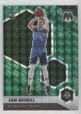 2020-21 Panini Mosaic Rookie Green Mosaic Prizm Sam Merrill #240 2k3