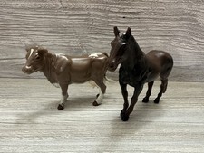 Ertl Cow And Brown Horse Toy Figure Collectibles Kids Toys Farm Farming